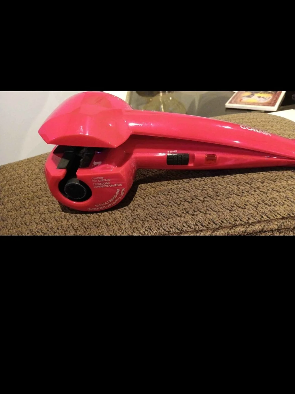 VINTAGE Pink Automatic Curling Iron for Women